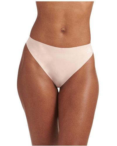 adidas Micro Flex Thong Panty Underwear - Natural