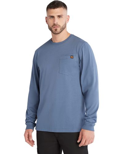 Timberland Core Pocket Long-sleeve T-shirt - Blue