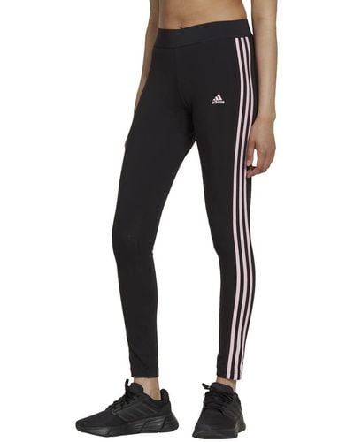 adidas Loungewear Essentials 3-stripes Leggings - Black