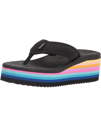 Roxy Kallie Platform Flip Flop Sandal - Multicolor
