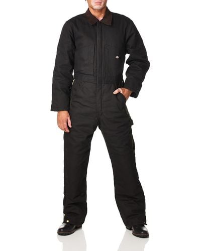 Dickies Mens Tv239 Overalls And Coveralls Workwear Apparel - Black