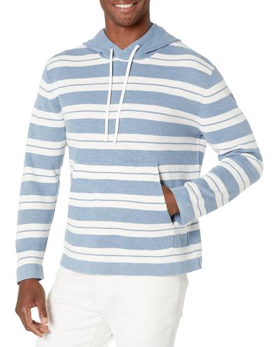 Theory Mens Cannes Hd St.pacific Hooded Sweatshirt - Blue
