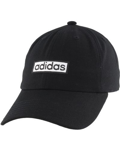 adidas Contender Relaxed Adjustable Cap - Black