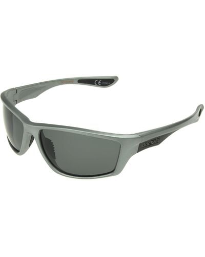 Dockers Gunner Sunglasses Polarized Wrap - Gray