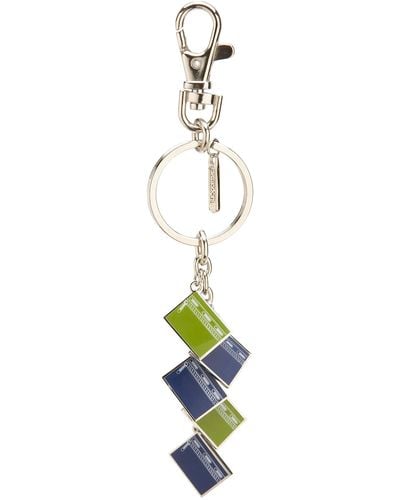 LeSportsac Green/blue Pouch Charm & Key Fob,green/blue,one Size - Multicolor