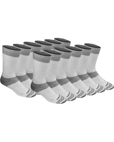 Dickies Dri-tech Moisture Control Max Crew Socks Multipack - Metallic