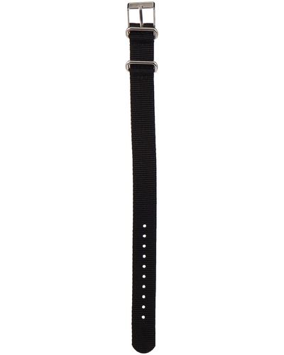Timex Tw7c03500 Weekender 16mm Black Fabric Slip-thru Strap