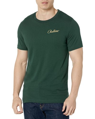 Pendleton Short Sleeve Tye River Buffalo Graphic T-shirt - Green