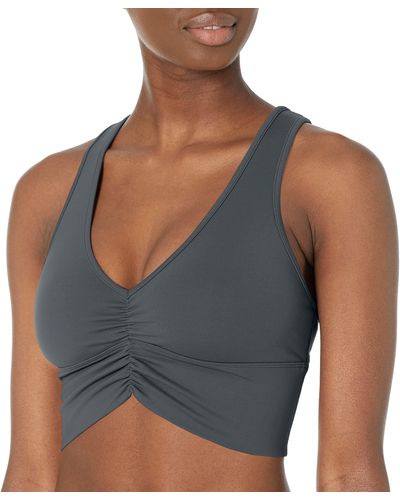 Alo Yoga ALO movement bra crop top Gray Size M - $32 (58% Off Retail) -  From Britney