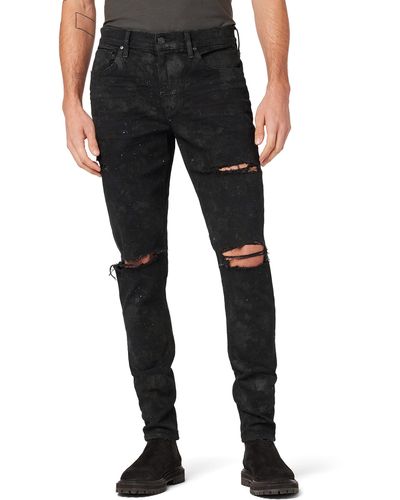 Hudson Jeans Zack Skinny Zip Fly Jeans - Black