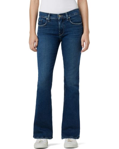 Hudson Jeans Nico Mid-rise Bootcut Barefoot Jeans - Blue