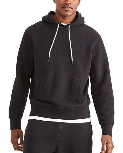 Dockers Regular Fit Sport Hoodie Sweatshirt, - Black