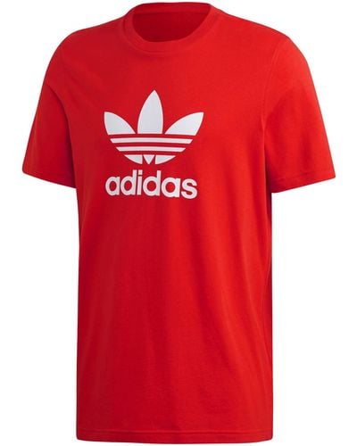 adidas Originals Trefoil T-shirt - Red