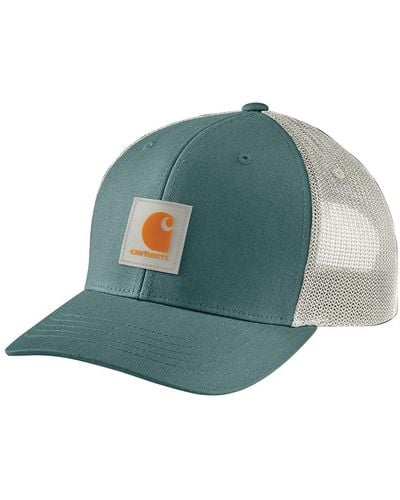 Carhartt Rugged Flex Twill Mesh-back Logo Patch Cap - Green