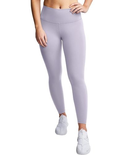 Champion , , Moisture-wicking, 7/8 Leggings For , 25", Smoked Lilac, X-large - Purple