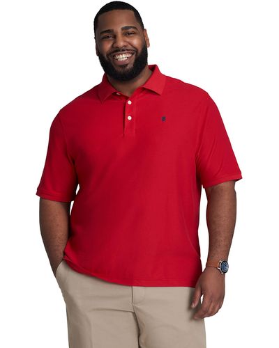 Izod Mens Solid Advantage Performance Polo Shirt - Sage - XX-Large