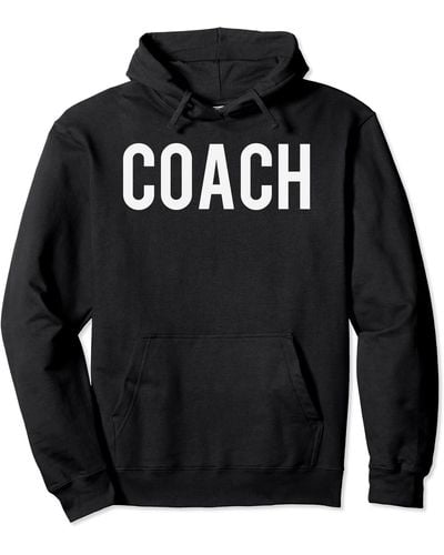 COACH Hoodie For & Es Pullover - Black