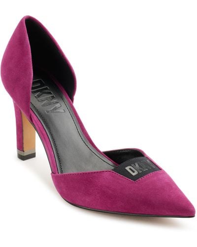 DKNY Carlene-pump Heeled Sandal - Purple