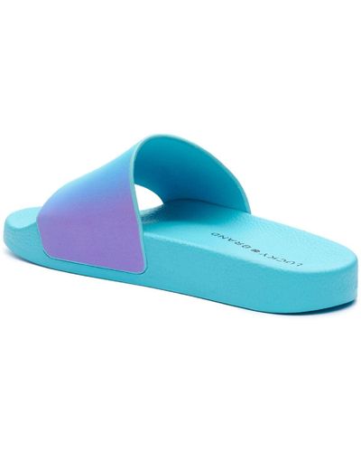 Lucky Brand Parker Flat Slide Sandal - Blue