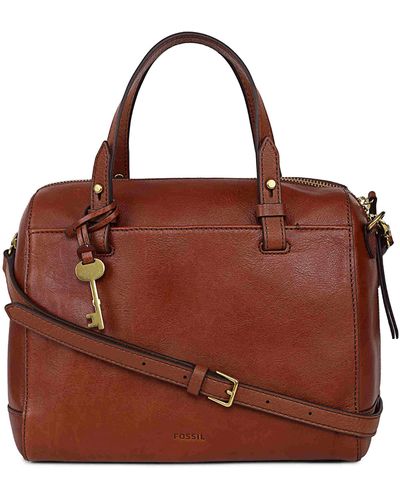 Brown Satchel bags and purses for Women | Lyst