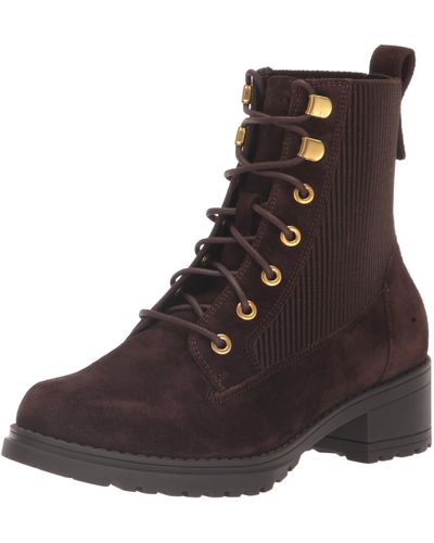Cole Haan Camea Wp Combat Boot Ii Ankle - Brown