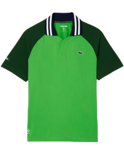 Lacoste Short Sleeve Slim Fit Tenni Polo - Green