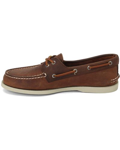 Sperry Top-Sider Authentic Original 2-eye Boat Shoe - Brown