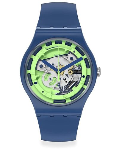 Swatch Green Anatomy Watch - Blue