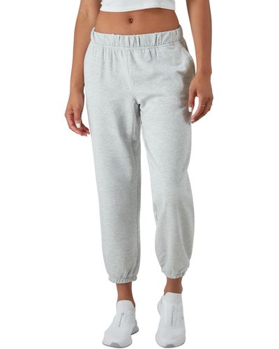 Champion , , Sweatpants, Comfortable Sweatpants For , 27", Oxford Gray C -patch Logo, Xx-large