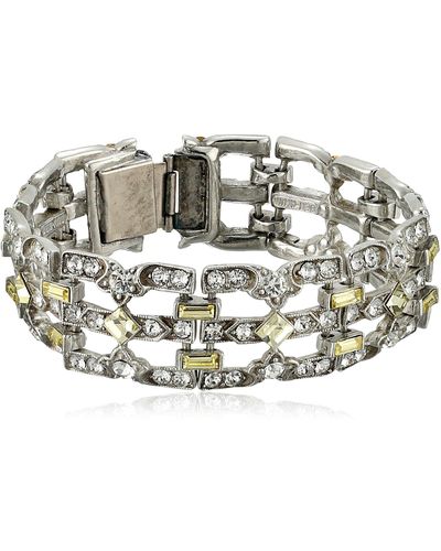 Ben-Amun "crystal Deco" Jonquil Bracelet - Metallic