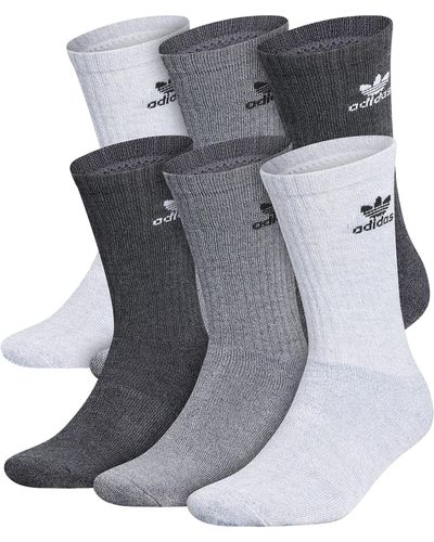 adidas Originals Trefoil Crew Socks - Gray