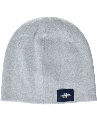 Nautica Competition Sustainably Crafted Logo Beanie - Gray