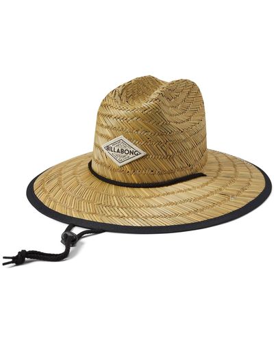 Billabong Classic Straw Tipton Sun Hat - Metallic