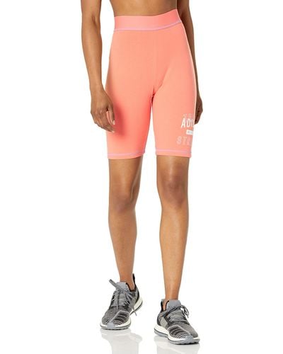 adidas Sport Statement Bike Shorts - Orange