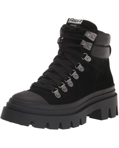 Ash Patagonia Bis Combat Boot - Black