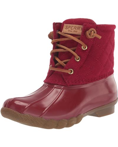 Sperry Top-Sider Sts86935 Fashion Boot - Red