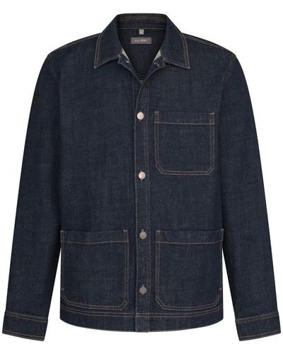 DL1961 Ultimate Sean Shirt-chore Jacket - Blue