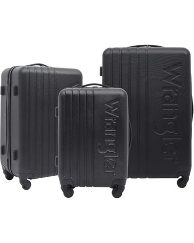 Wrangler Quest Luggage Set - Black