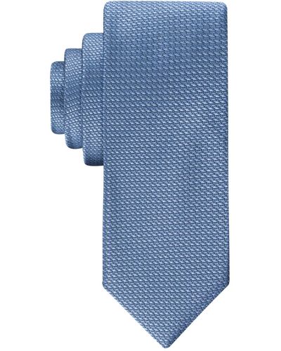 Calvin Klein Hc Modern Gingham Tie - Blue