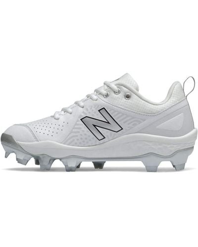 New Balance Fresh Foam Velo V2 Molded Softball Shoe - Gray