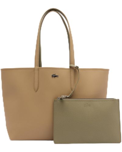 Lacoste Anna Reversible Tote Bag - Natural