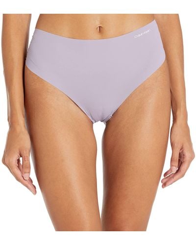 Calvin Klein Invisibles High Waisted Thong Panties, Women's