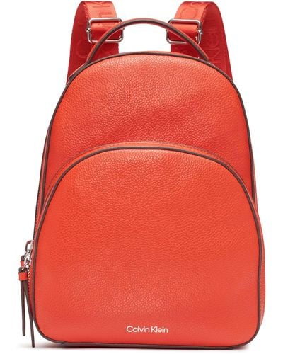 Calvin Klein Estelle Novelty-backpack - Red