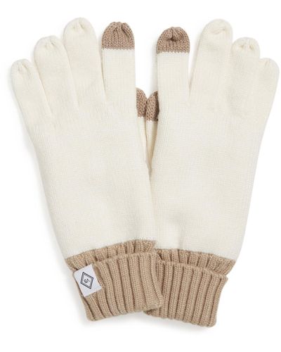 Vera Bradley Knit Tech Gloves - White