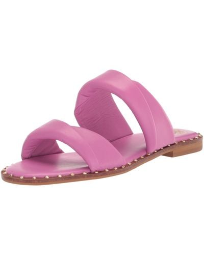 Vince Camuto Footwear Palennie Puffy Flat Sandal - Pink