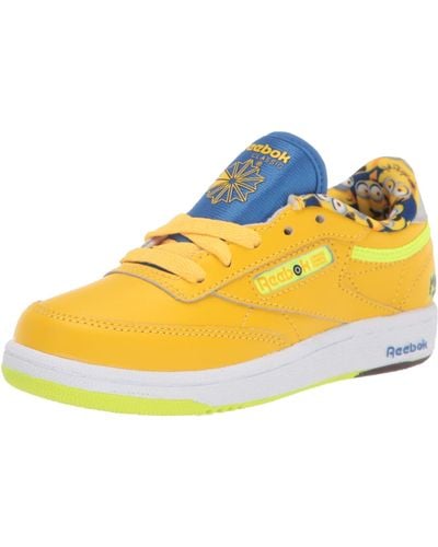 Reebok Mens Club C 85 Sneaker - Yellow