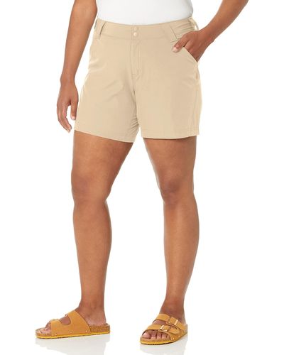Columbia Womens Coral Point Iii Shorts - Natural