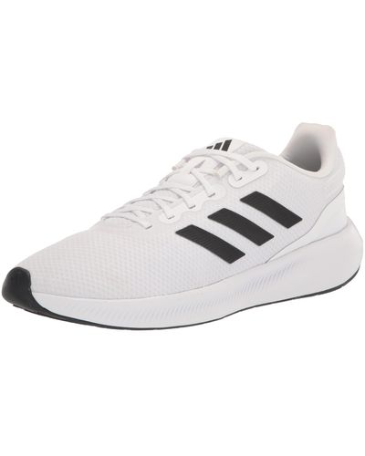 adidas Run Falcon 3.0 Shoe in White for Men Lyst