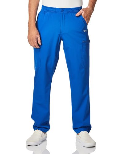 Carhartt S Comfort Cargo Jogger Medical Scrubs Pants - Blue
