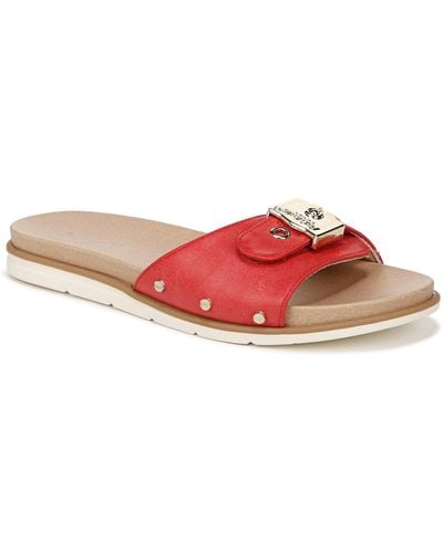 Dr. Scholls S Nice Iconic Flat Sandal Heritage Red 9.5 M